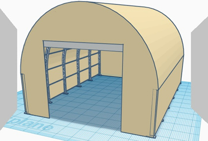 Enclosed Fabric Structures