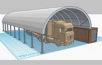 Container Arch Shelters
