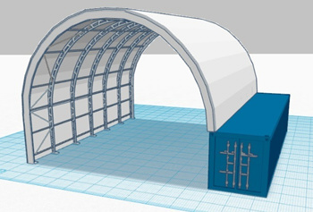 Container Arch Shelters